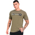 Camiseta Under Armour Camo Chest Stripe Masculina VERDE