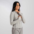 Jaqueta Sport Fitness Alma Genius - Feminina CINZA