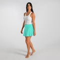 Short-Saia Adulto Fitness Sport Treino Alma Genius VERDE
