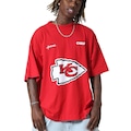 Camiseta Huge Oversized Masculina Approve x NFL II Chiefs VERMELHO