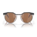 Óculos de Sol Unissex Oakley HSTN Prizm Tungsten MARROM/MARROM ESC