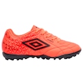 Chuteira Society Umbro Class Neo Adulto LARANJA/PRETO