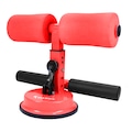 Suporte Para Exercícios Abdominal Gold Sports II com uma Mesh Bag Ventosa VERMELHO