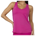 Camiseta Regata Run More Alongada Feminina ROSA