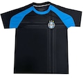 Camiseta Infantil Betel Grêmio Force II PRETO/AZUL