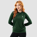 Camiseta Feminina Uv Manga Longa Térmica Performance Wear VERDE