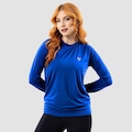 Camiseta Feminina Uv Manga Longa Térmica Performance Wear AZUL CLARO