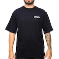 Camiseta Oakley B1B Melted Metal SM26 Masculina PRETO