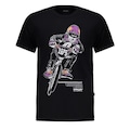 Camiseta Oakley BMX SM26 Masculina PRETO