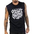 Camiseta Regata Oakley B1B Melted Metal SM26 Masculina PRETO