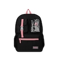 Mochila Xtrem Notebook 15pol Feminina Cleveland 28 Litors PRETO/ROSA