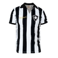 Camiseta Botafogo 1962 Nilton Santos Retrô Mania Listrada Masculina NAO SE APLICA