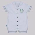Macacão Do Palmeiras Curto Infantil BRANCO