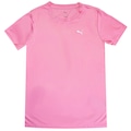 Camiseta Puma Feminina Essentials Logo Poly Tee BRANCO