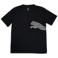Camiseta Puma Masculina Tad Big Logo Tee DryCEL PRETO