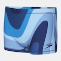 Sunga Boxer Masculina Speedo Beach Waves AZUL
