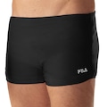 Sunga de Natação Fila Boxer II - Masculina PRETO/CINZA