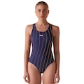 Maiô para Natação com Proteção Solar UV Fila Austrália - Adulto AZUL ESC/LARANJA