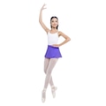 Saia Transpassada Infantil Só Dança ROXO