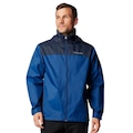 Jaqueta Columbia Glennaker Lake II Rain Masculina AZUL