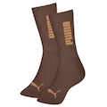 Meia Cano Longo Puma Esportiva Masculina MARROM