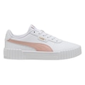 Tênis Puma Carina 3.0 BDP Feminino BRANCO/ROSA CLARO