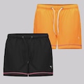 Kit Short Puma Board Feminino - 2 Unidades LARANJA