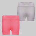 Conjunto Feminino Bermuda e Short Rainha UV 50+ CINZA