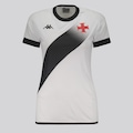Camisa do Vasco Supporter Graphik Feminina Kappa BRANCO