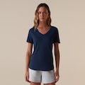 Blusa Fila Easy Training Crepe Flow Feminina AZUL ESCURO