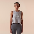 Camiseta Regata Fila Comfort Smart Cotton Feminina CINZA
