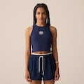 Camiseta Regata Fila One World Feminina AZUL ESCURO