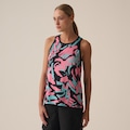 Camiseta Regata Fila Regular Outdoor Feminina ROSA/VERDE
