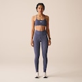 Calça Legging Fila Future Sports Pinstripes Flow Feminina AZUL ESCURO