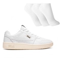 Tênis Masculino Fila Acd + 3 Pares de Meias BRANCO