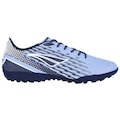 Chuteira Society Penalty Garra Y-2.0 - Adulto AZUL/AZUL ESC