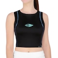Top Cropped Mormaii Beach Vitória Marchezini 2025 - Feminino PRETO