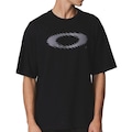 Camiseta Oakley Stretch Ellipse Logo SM26 Masculina PRETO