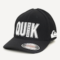 Boné Quiksilver Aba Curva Emb Quik Outdoor Aba Curva PRETO