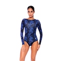 Maiô Manga Longa Classic Jellyfish Speedo Adulto ROXO