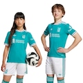Camisa Liverpool FC III 25/26 Infantil Adidas VERDE