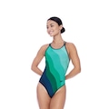 Maiô Four Stripes Speedo Adulto AZUL