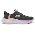 Tênis Feminino Skechers Skech Cloud-Perfectly Plush CINZA/ROXO CLA