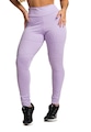 Calça Legging MVB Modas Cintura Alta Recortes Texturizada Jacquard Feminina LILAS