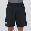 Bermuda Atlético Mineiro Palma Masculina Futfanatics PRETO