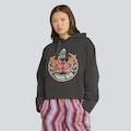Blusa de Moletom adidas Farm Feminino PRETO
