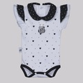 Body Polo Do Santos Coração Branco Feminino FutFanatics BRANCO