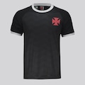 Camiseta Do Vasco Rugido Masculina FutFanatics PRETO
