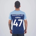 Camiseta Manchester City Foden 47 Navy Masculina FutFanatics AZUL ESCURO