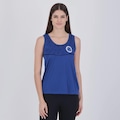 Camiseta Regata Cruzeiro Vínculo Feminina FutFanatics AZUL